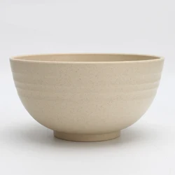 Wheat straw fiber bowl Degradable reusable materials Eco-friendly creative Instant Noodle Bowls soup bowls