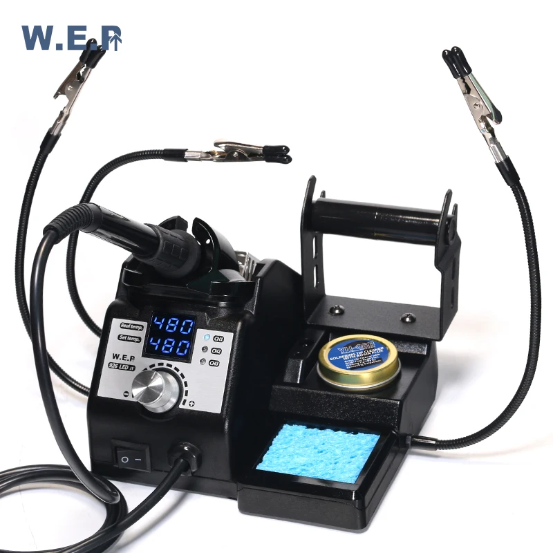 WEP 926LED-IV 60W heater electronic soldering iron desoldering repair soldering station