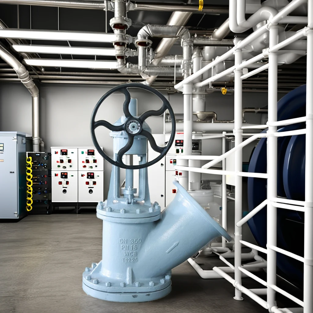 DN350 WCB Thermostatic Globe Angle Valve For Gas