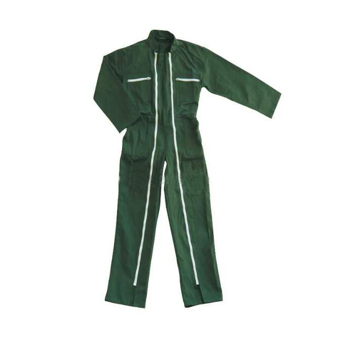 Two Zippers Working Overall Boiler Suit