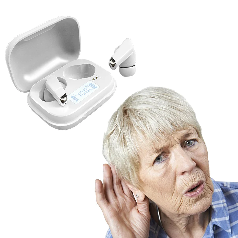 Voraiya G500 High Quality Ear Hear Instrument Medical Deaf People Aid Rechargeable Digital Hearing Aids