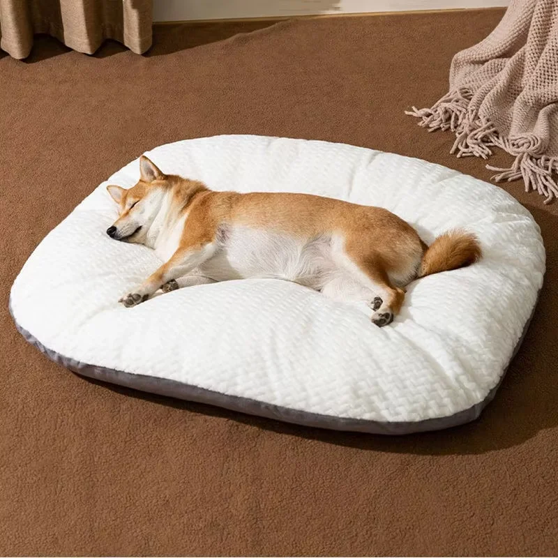 Winter Warm Cat Dog Sleeping Bed Fluffy Soft Plush Pet Pads Pet Sleeping Shelter Cat Warm Mat Cat Dog Bed