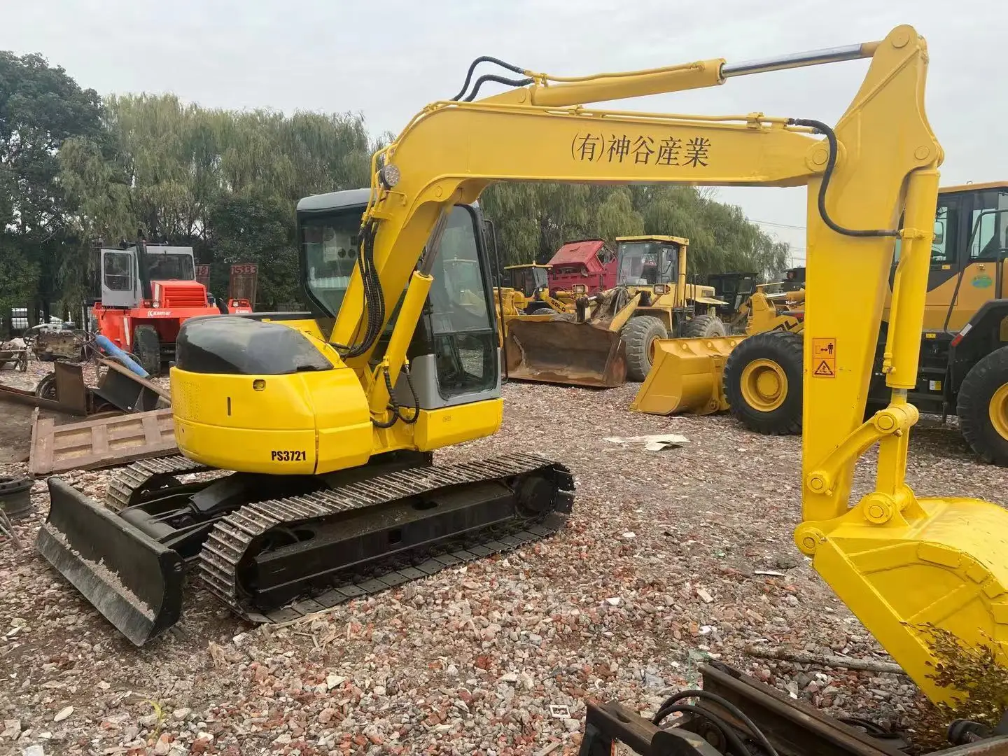 Япония б/у komatsu экскаватор PC78US-6 Komatsu PC78 мини-экскаватор для