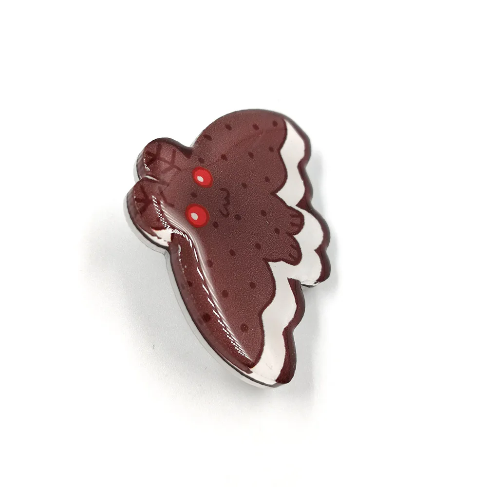 Factory Custom Epoxy Glitter Resin Acrylic Pin