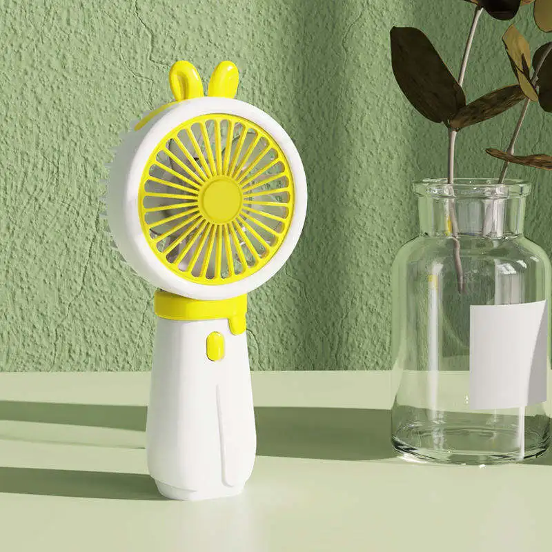 Summer Eco Friendly Fan Mini Plastic Hand Fan Toys Electric Rechargeable Hand Fan