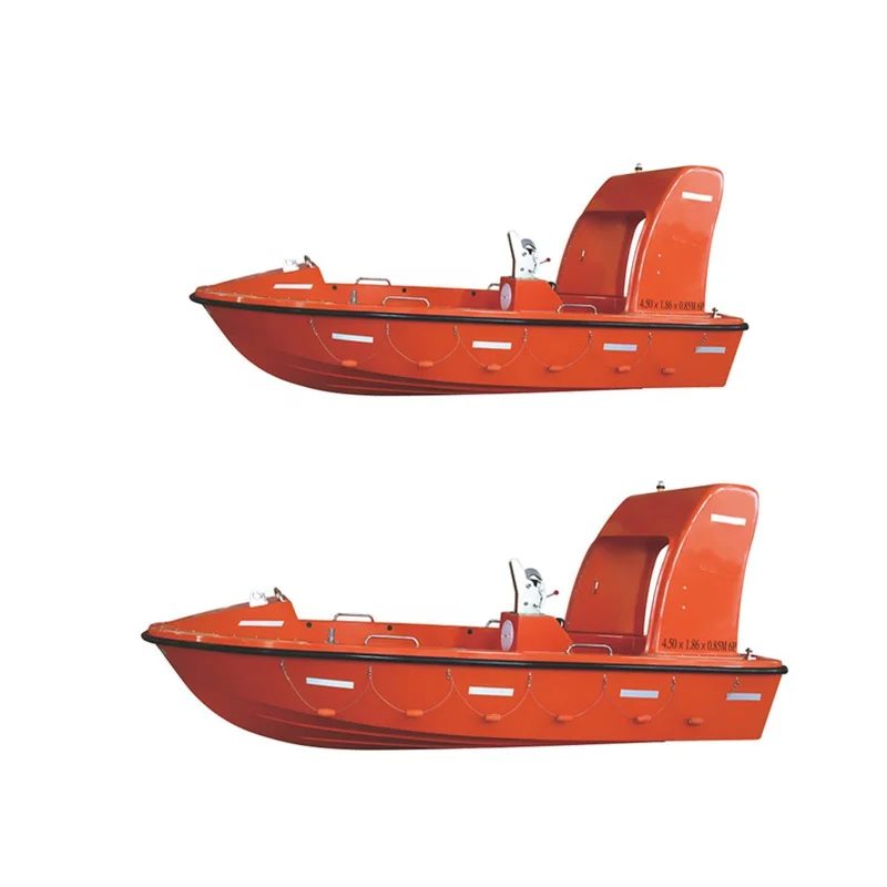 SOLAS  6 person F.R.P fast rescue boat lifesaving rigid boat