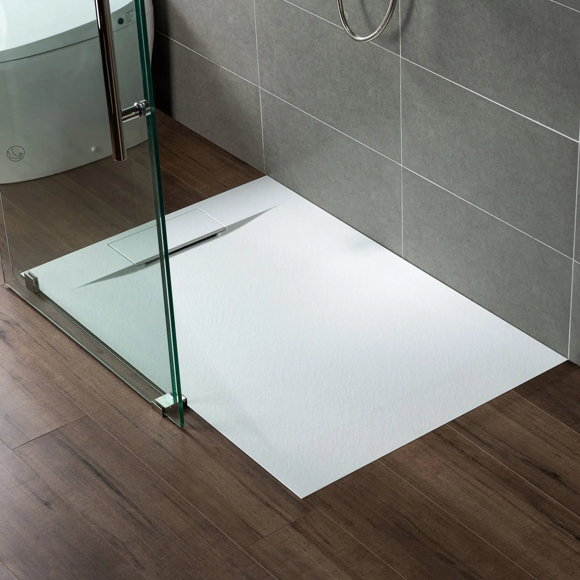 Mortar Surface Bathroom OEM Customized Room Board Color Square Material Raw Origin Shape ISO Shower Tray