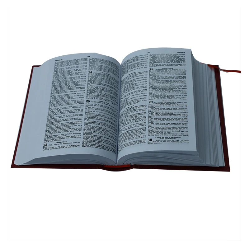 Fast Delivery Stock Bibles Books Small Size KJV BIBLES Embossing Hard leather Cover HOLY BIBLE