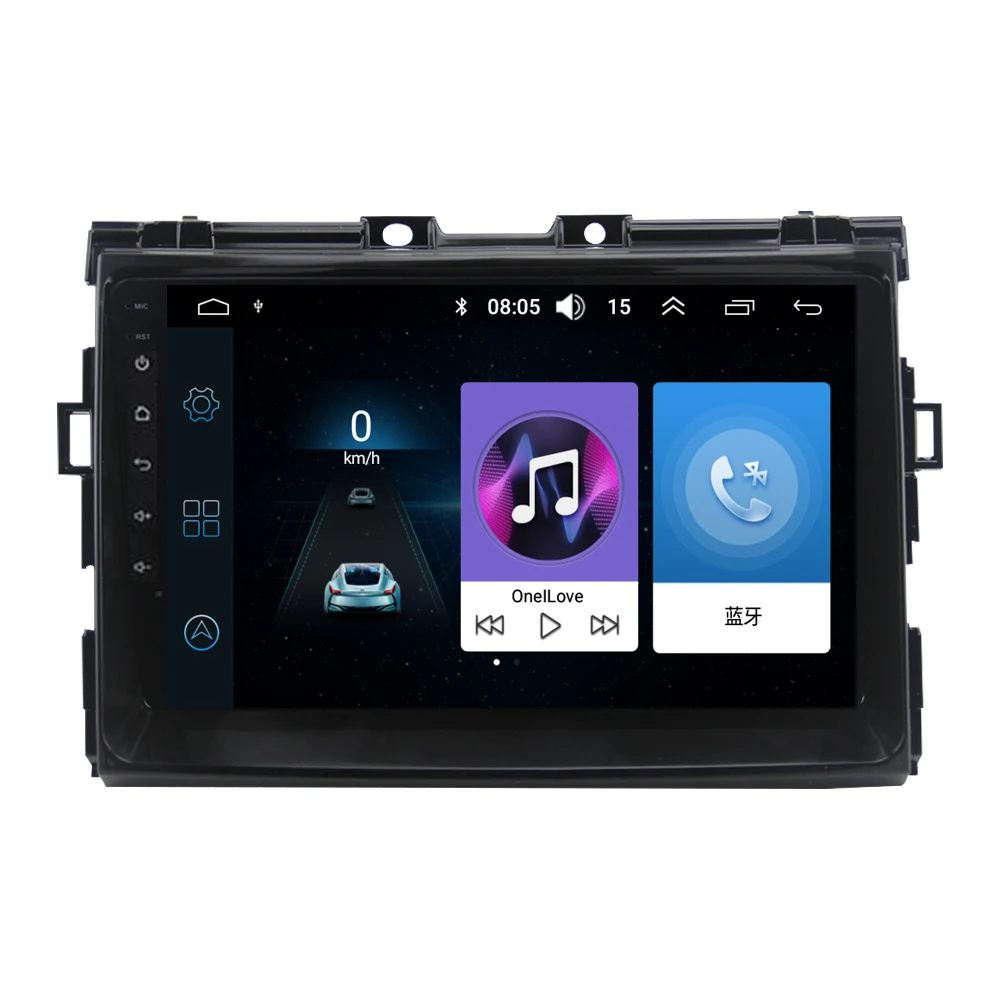 Car Audio GPS Navigation Multimedia System Stereo External DVD Player For Toyota Estima Prievia Tarago Canarado 2006 - 2016