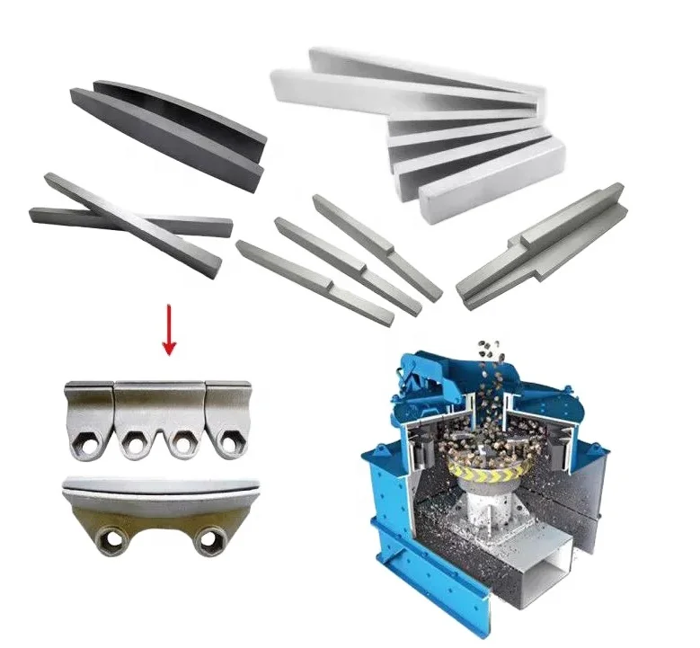 ZB Supply Barmac VSI Crusher Wear Parts Carbide Rotor Tip