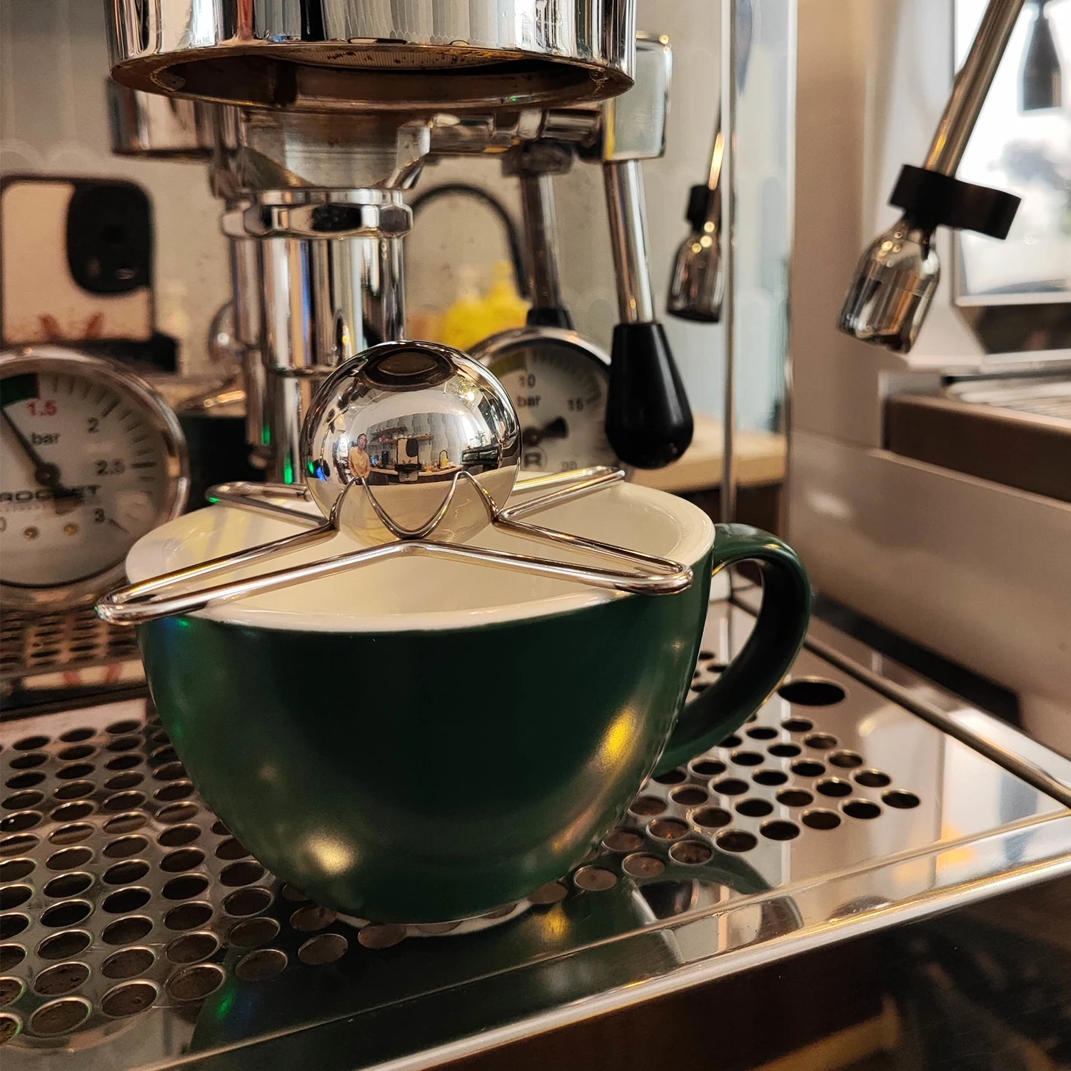 Coffee Cooling Tool Unlock Coffee True Flavors Reusable 304 Stainless Steel 40mm Round Shape Ice Ball Cube Ice Sphere