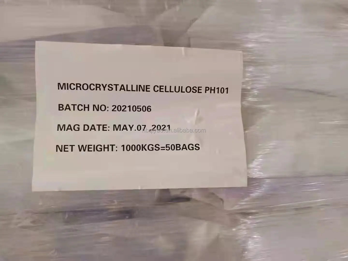 Food grade microcrystalline cellulose mcc powder ph 101 CAS 9004-34-6 microcrystalline cellulose Price