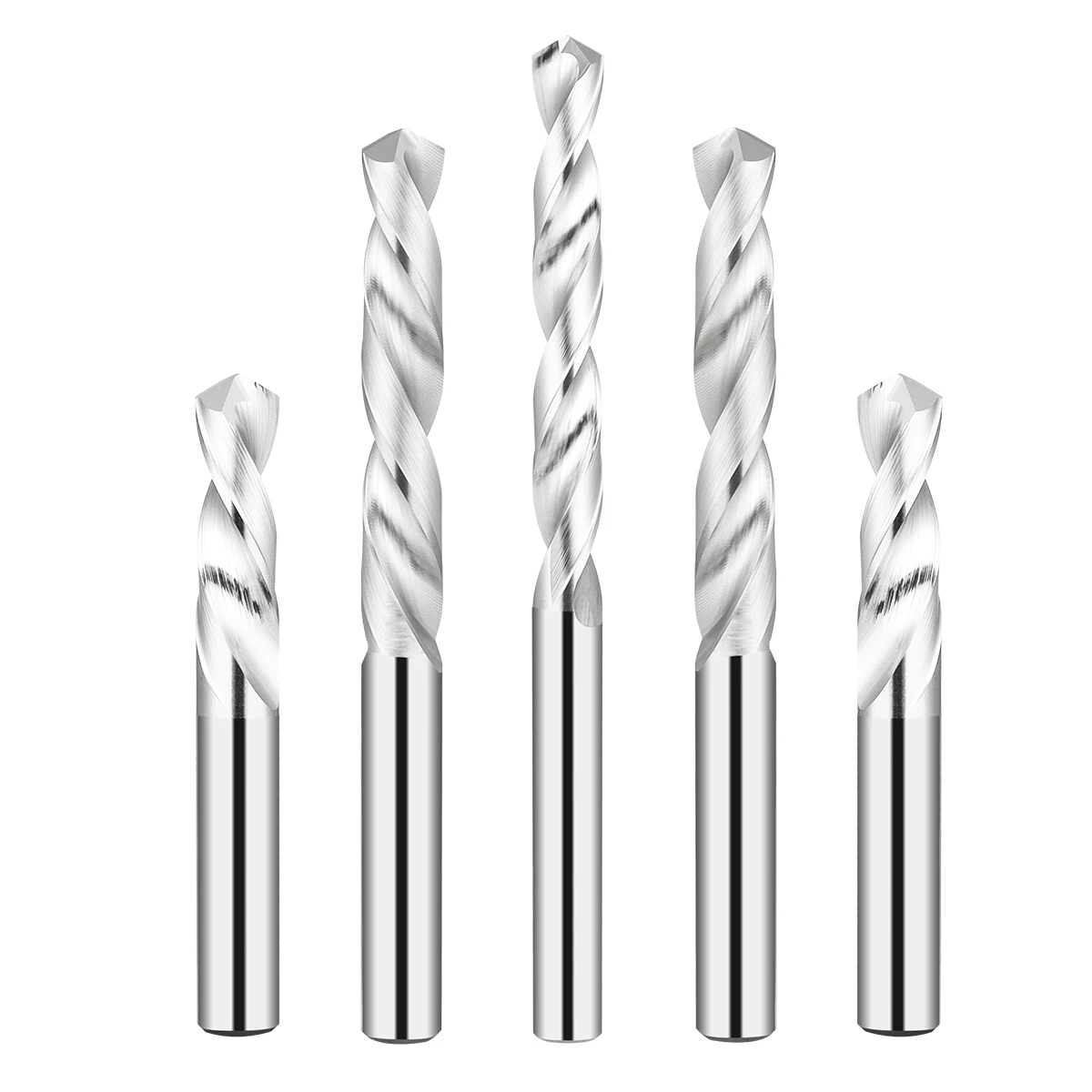 55 degree extended tungsten steel bit 120 150mm through handle bronze coated high hardness alloy stainless steel twist drill