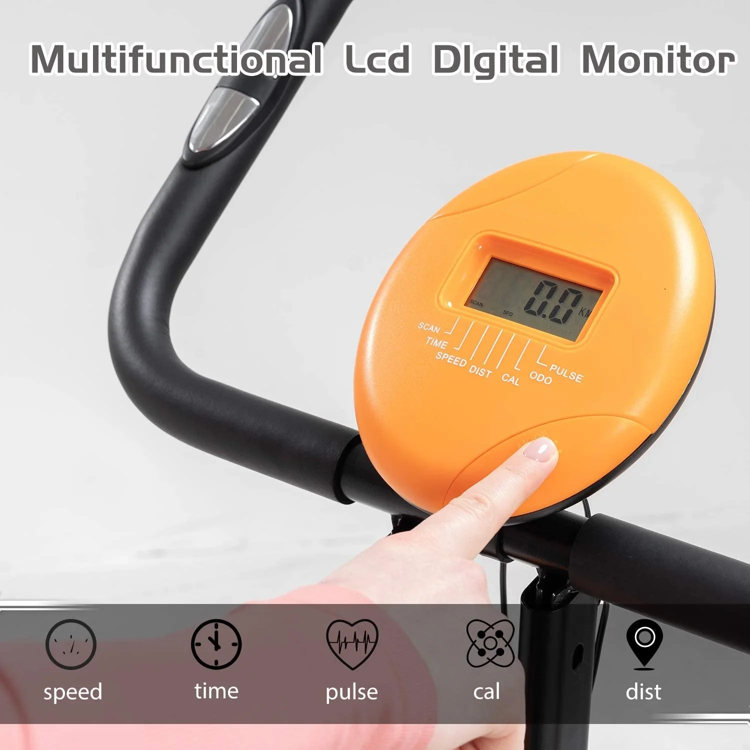 Maibu Body Building Adjustable magnetic home exercise bike  Fitness Exercise Bike Orbitrack Exercise Bike
