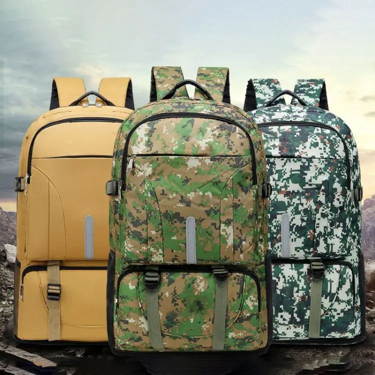 China wholesale custom khaki green waterproof oxford tactical range backpack wear-resistant dragon egg back pack bag for outdoor