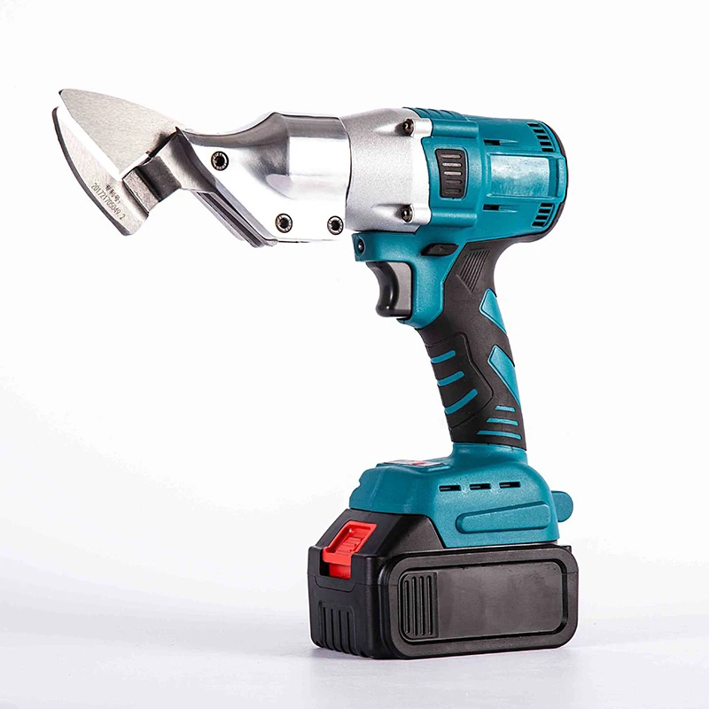 Rechargeable Lithium Electric Iron Sheet Shears Portable Power Shear For Metal Sheet Cutting Cordless Electric Scissors