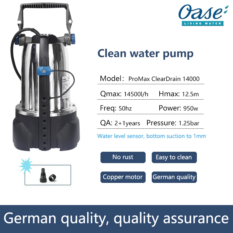 Electric Centrifugal Auto Garden Pond Submersible Clean Water Pump Motor Price