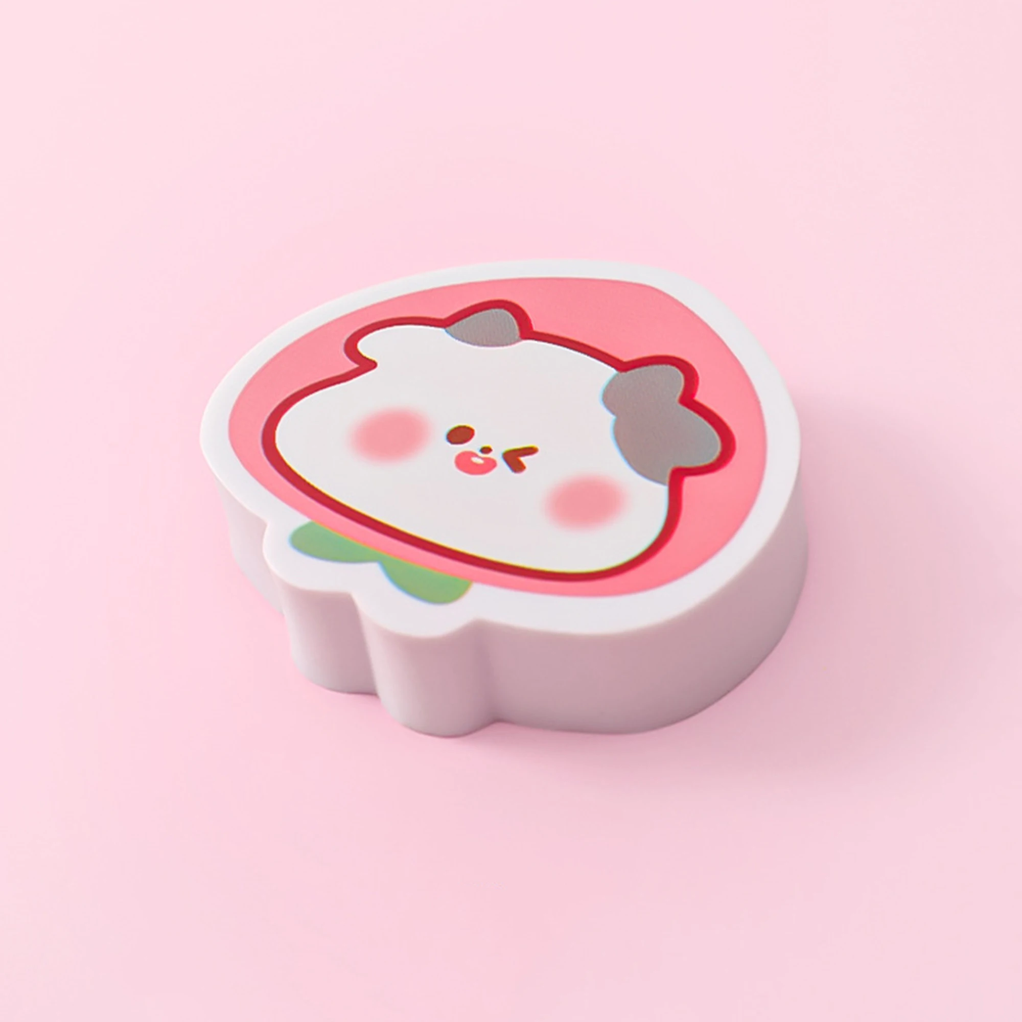 Индивидуальный 2d kawaii животные мультфильм Мини резиновый детский школьный карандаш