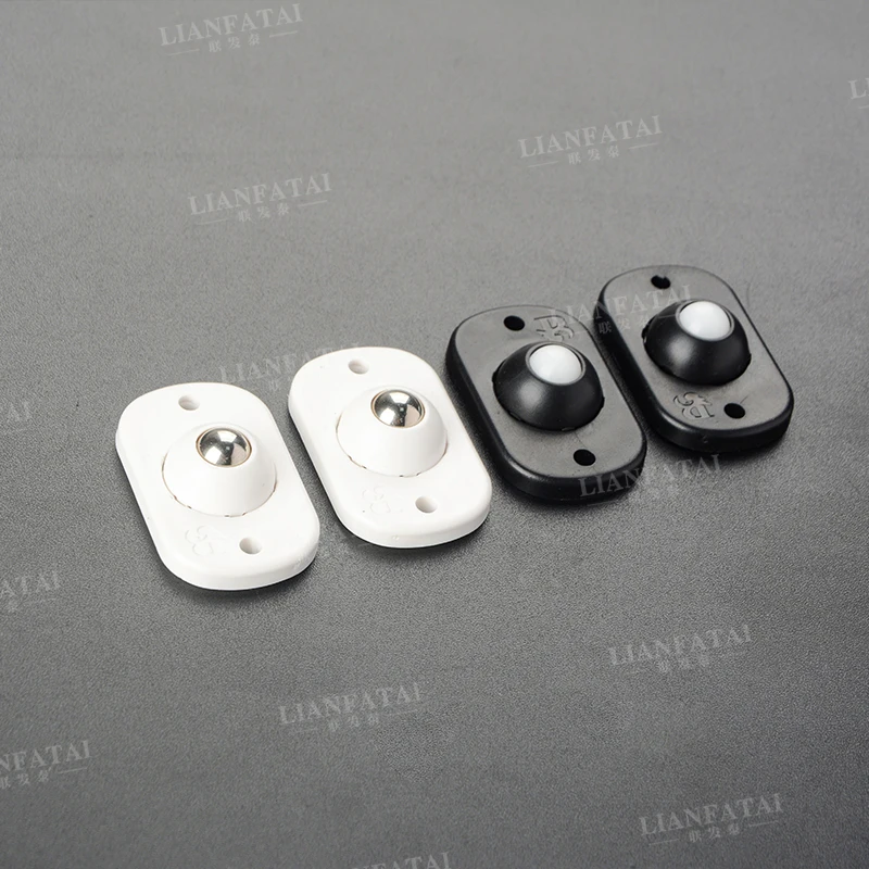 Universal Wheel Storage Rack with Small Wheels Household Bed Bottom Storage Box Wear-resistant Roller Adhesive Small Pulley