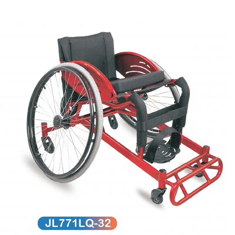 Aluminum Lightweight Rugby Wheelchair Backrest Leisure Sport Wheelchair For Disabled