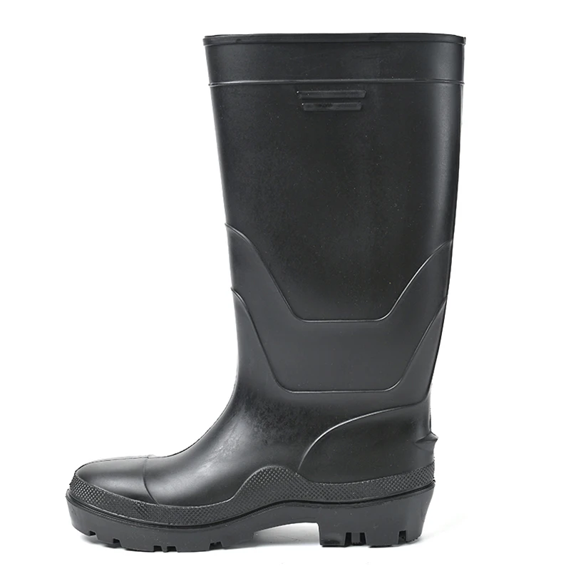 With Steel Toe Direct Sales Acid Resistant Pvc Boys Mens Rain Boots Can be Reused