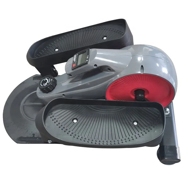 hot sale mini elliptical exercise bike Body Magnetic Tension Under-Desk Elliptical Mini Stepper Trainer with anti-slip pedal