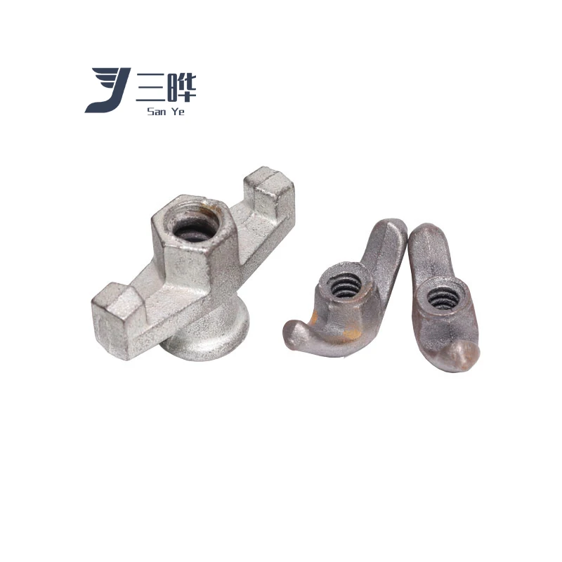 SANYE Hardware Steel Formwork Cast Iron Thread Bar D15/17 Tie Nut Tie Rod