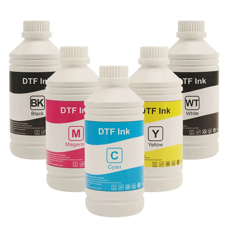 Cheap heat transfer PET film powder pigment digital printing fluorescent dtf ink for epson SC F501 F9400 F9430 F9330 F7200 F2100