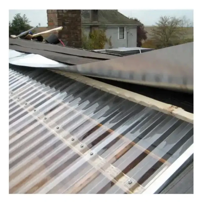 10 Years Transparent PC Plastic Roof 1MM Polycarbonate Corrugated For Greenhouse Building Roof