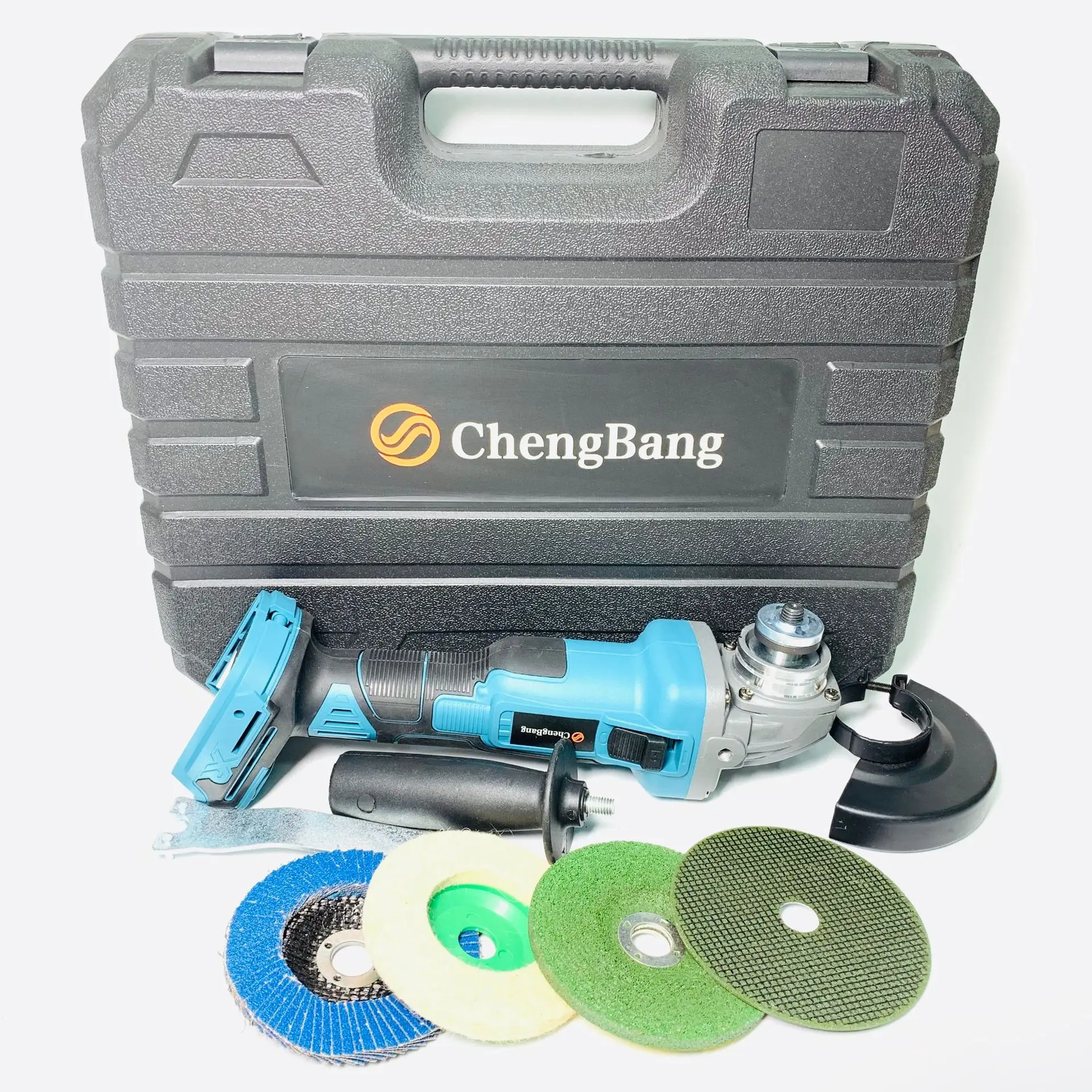 Factory Price 20V Brushless Lithium Electric Angle Grinder With Digital Display Cordless Portable Polishing Machine Set