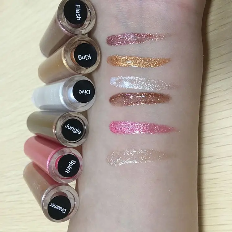 
50 pcs makeup liquid lipstick Lipgloss shiny glitter lip gloss multi colors high quality popular private label lip gloss 