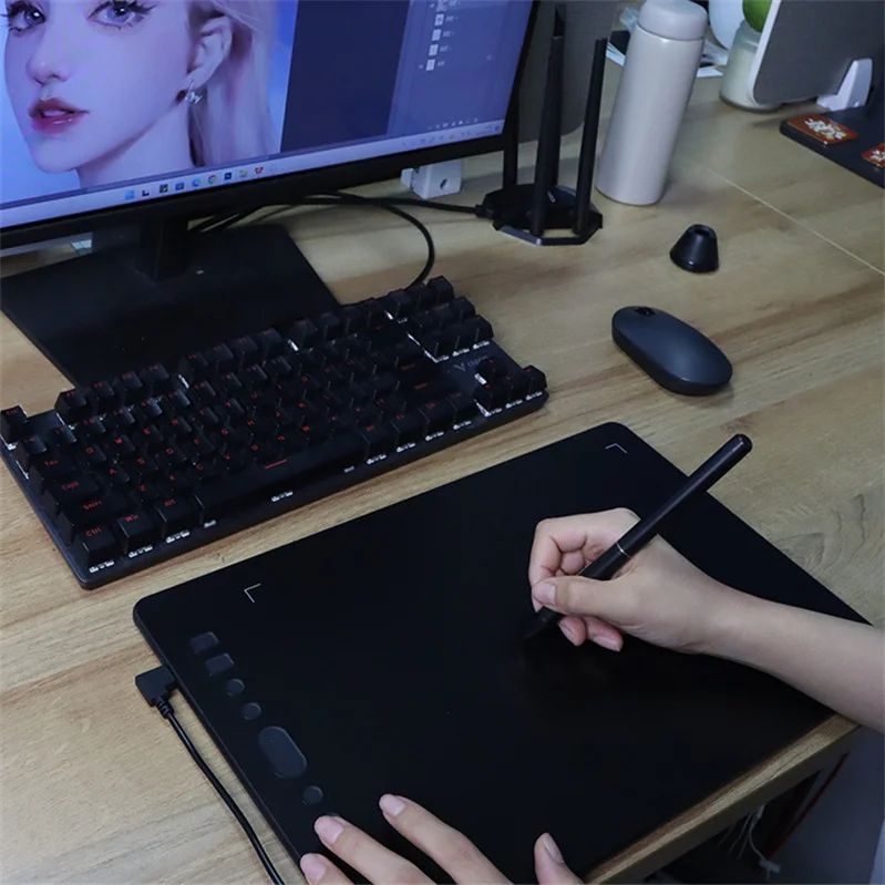 10 Inch Graphic Drawing Tablet Monitor Display  With Screen Professional Drawing Boards Are Available For Business Signatures