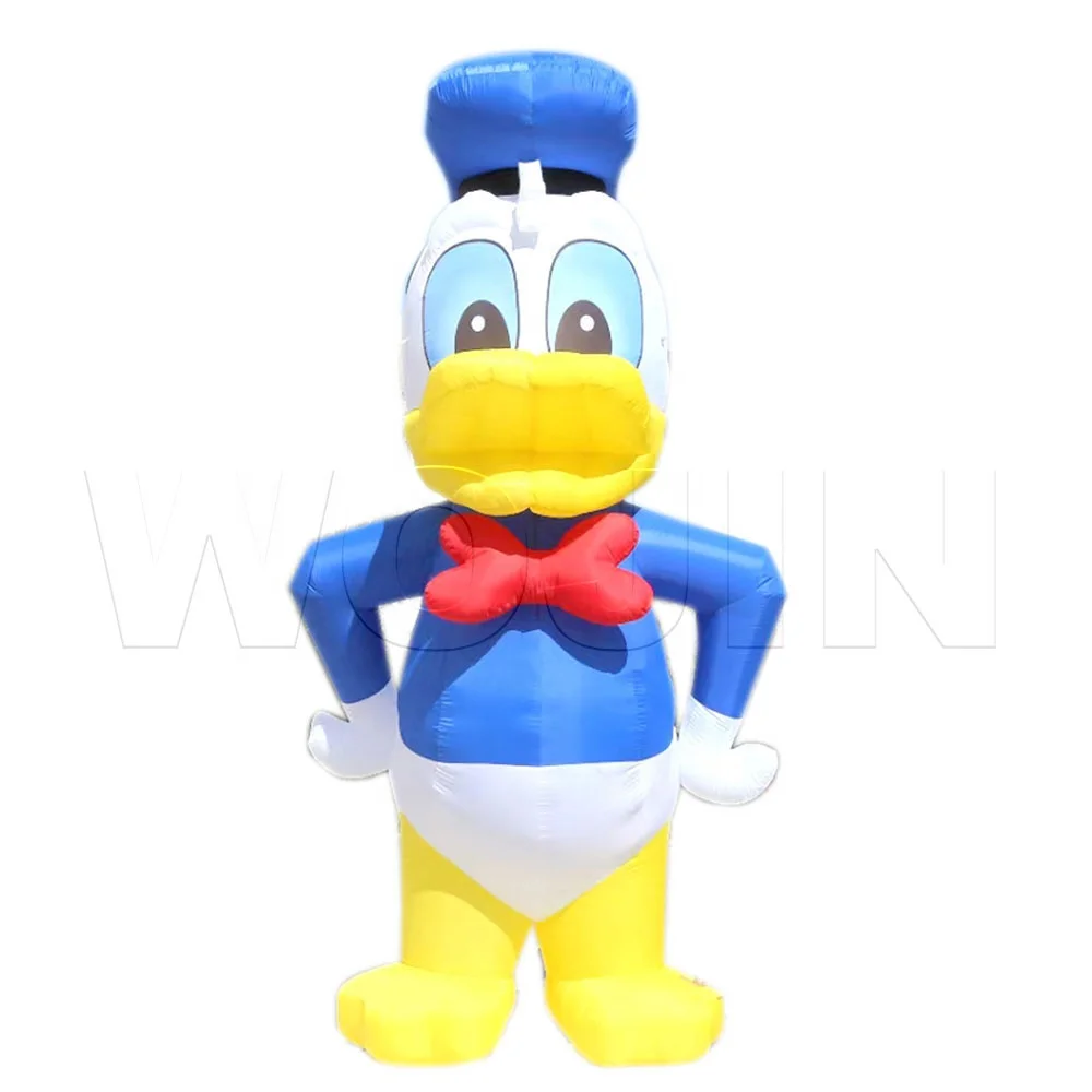 Popular inflatable Donald Duck air bouncer modeling inflatable customize toys character bouncers for commercial