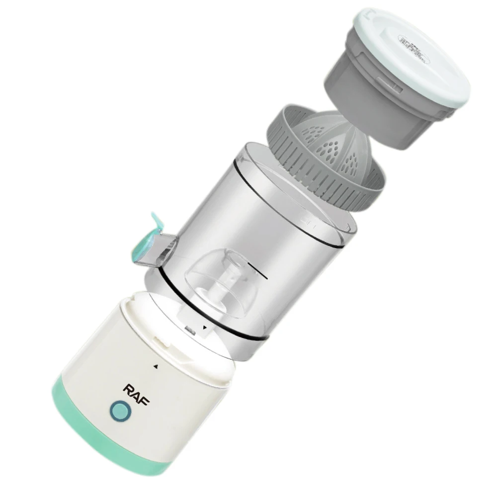 RAF 2024 New Electric Portable USB Rechargeable Iuicer Blender Cold Press Juicer Citrus Juice Extractor Lemon Orange Squeezer