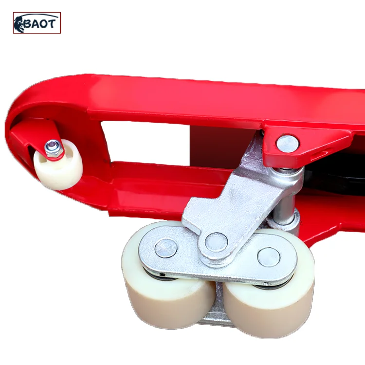 2500kg Forklift Pu Wheel Hydraulic Hand Lift Pallet Jack Manual Hand Pallet Truck