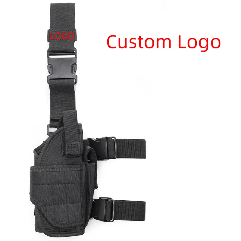 Прочная кобура для ног и бедра, кобура для скрытых ног, тактическая кобура для пистолета, Сумка с зажимом, сумка для сохранения пистолета, индивидуальный логотип