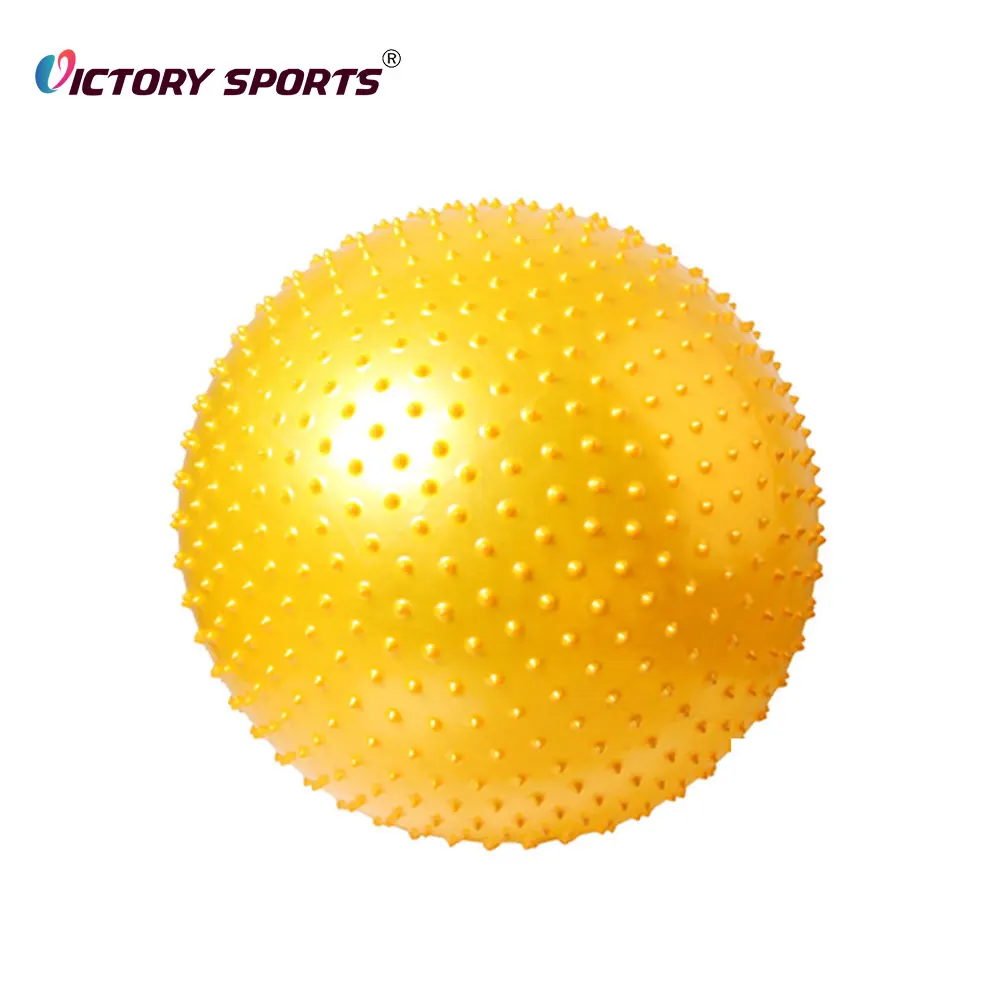Balance Training Colorful Pvc Swiss Ball Workout Exercise Ball Big Gold Red Yoga Ball