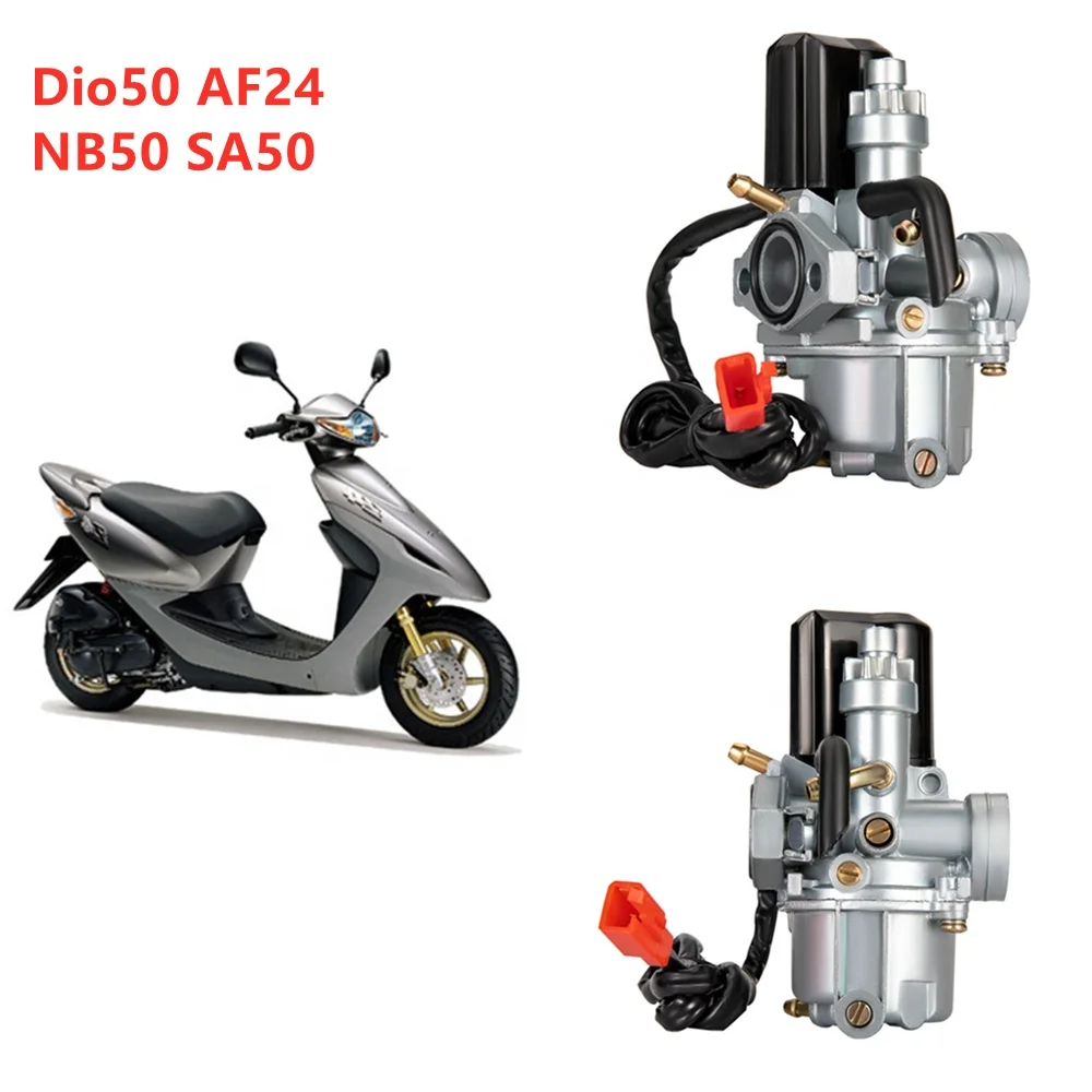 17 мм карбюратора для Honda Dio 50 50cc ZX34 ZX35 SA50 SK50 NB50 SP SYM Kymco 2 тактный скутер