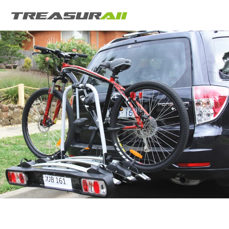 TB-009D2 Trunk rear mounted 2 bike bicycle carrier for car