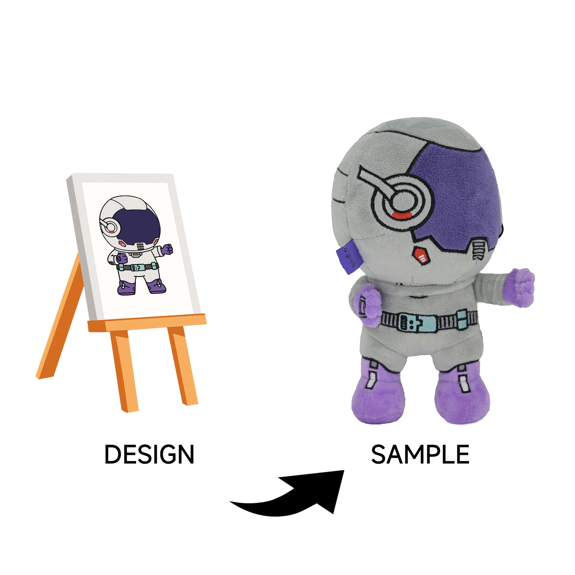 Wholesale Personalization Manufacturer Astronauts Internet Celebrity Space Doll Toy TGirl Holiday Gift Plushie Figure Pp Filling