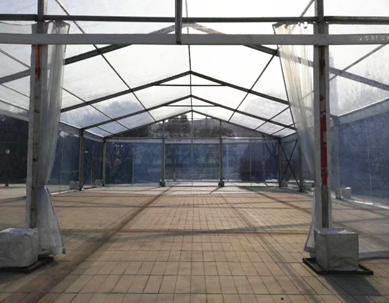 Clear roof wall transparent outdoor marquee party event wedding tent