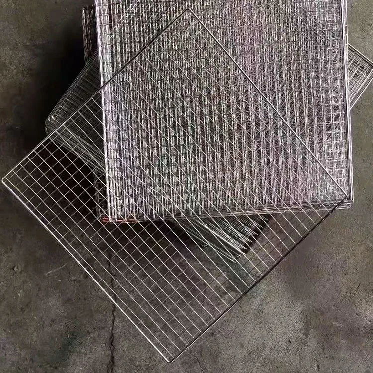 2021 Stainless Steel Barbecue Grill Wire Mesh Net For Chicken Roast / Bbq Mesh