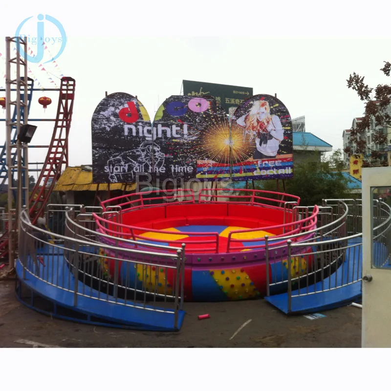 hot sale trailer disco tagada turntable dance machine indoor/outdoor amusement park ride