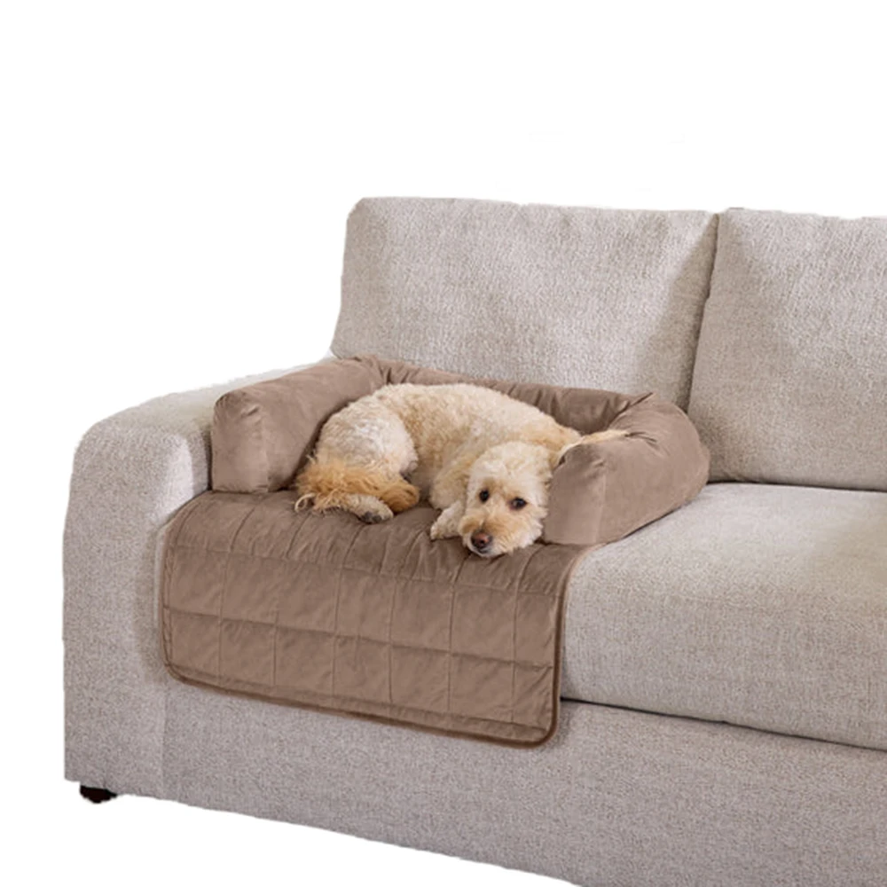 Factory Wholesale Adult Dog Cat Bed Waterproof Lining Warm Home Textile for Pets Sleeping