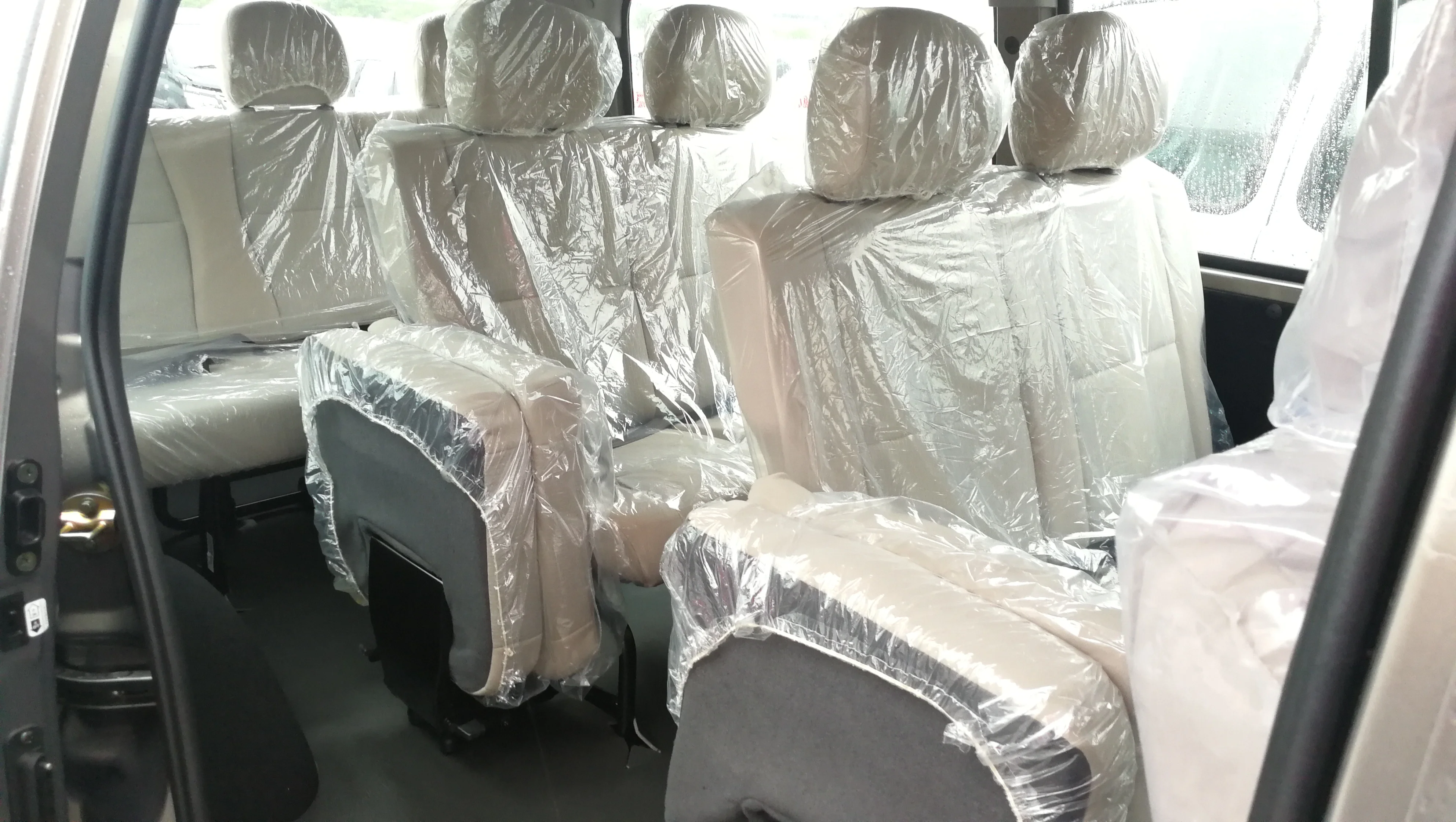 Dongfeng M3 11 Passenger Mini Van Bus New Electric/Gasoline/Petrol Manual Gear Box Light Interior Fabric Seats on Sale