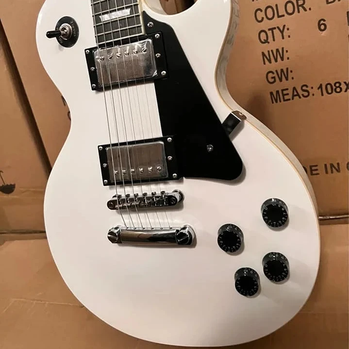 Factory supply 24 fret electric lp guitar/lp guitar electric maple neck