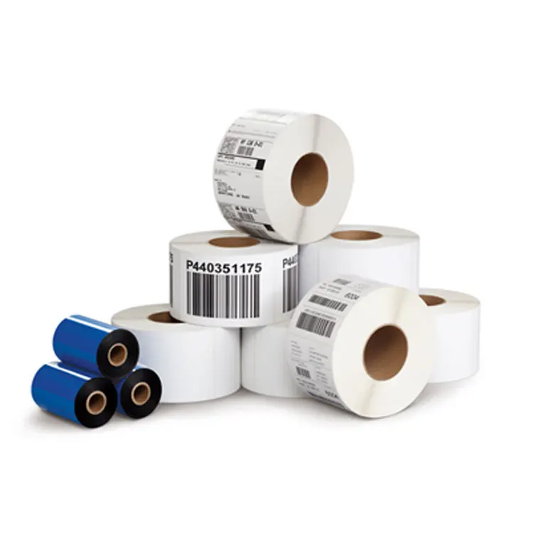 RTS shipping labels Blank White Direct Thermal Labels Sticker Rolls for Printer per roll shipping label