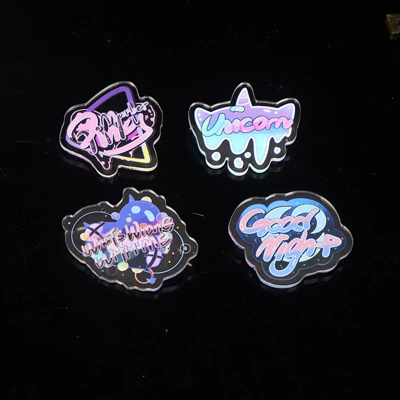 Cute Cartoon Custom High Quality Safety Acrylic Plastic Pins