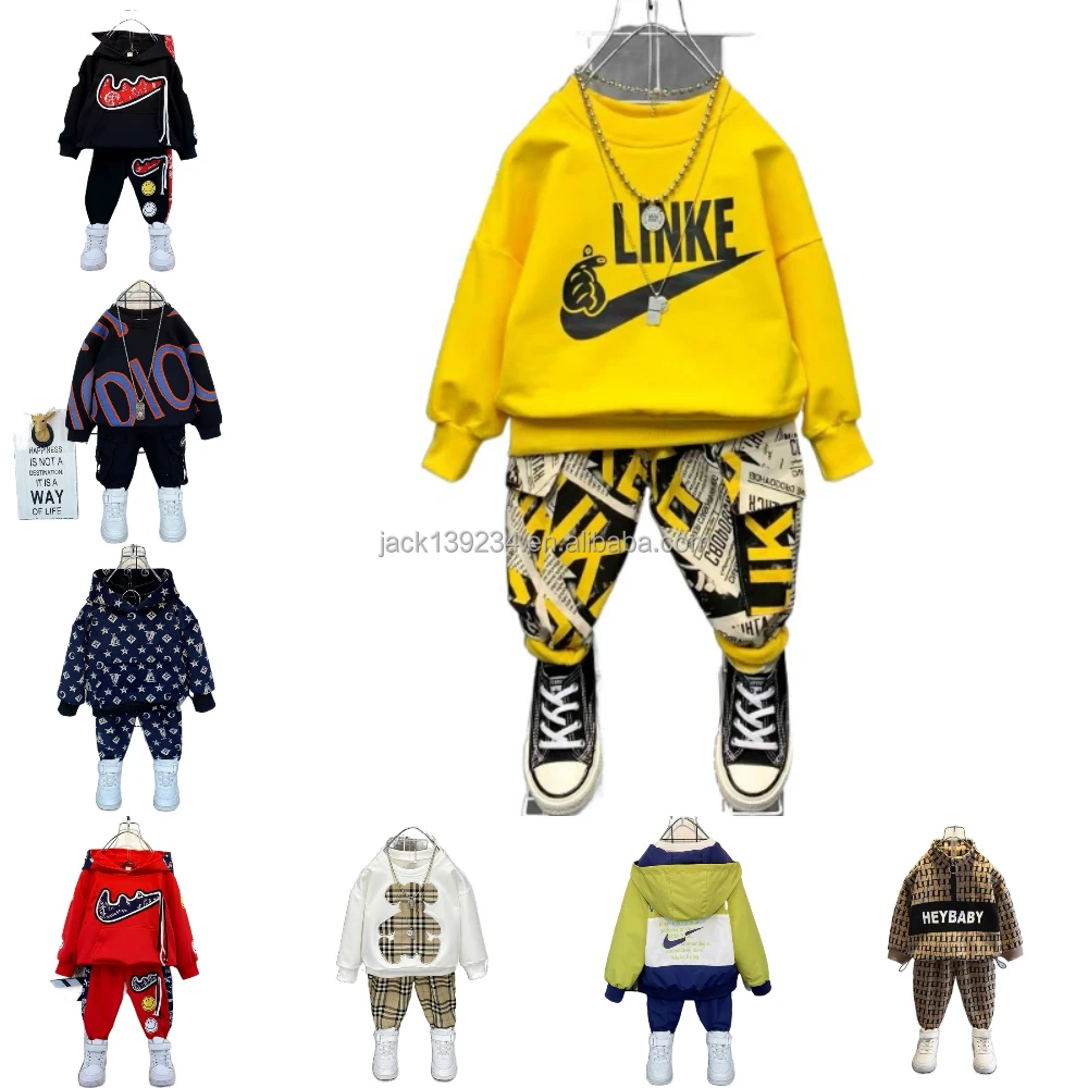 Cheap price Hot Sale Best Price Character Pattern Boys Assorted 2 Pieces Clothing Set