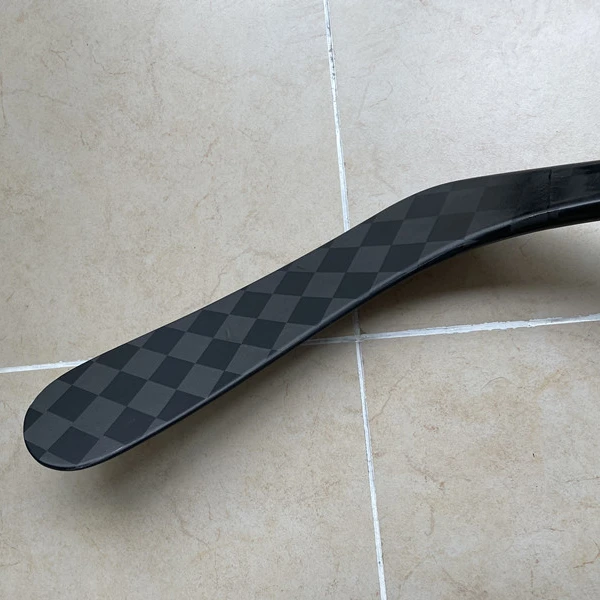 Custom Best Junior Black 100% Carbon Indoor Fiber Composite Ice Hockey Stick